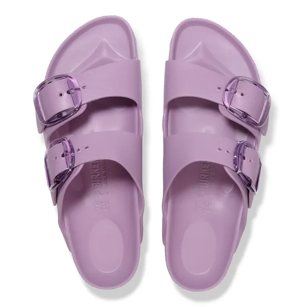 Birkenstock Arizona EVA big buckle ženski natikači Mauve ozko kopito 1030412
