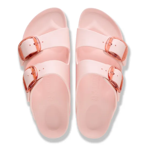 Birkenstock Arizona EVA big buckle ženski natikači svetlo roza ozko kopito 1031283