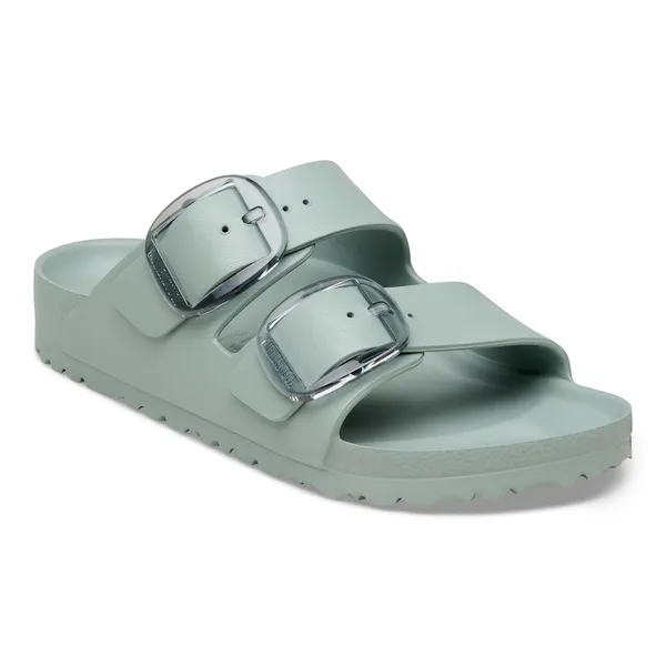 Birkenstock Arizona EVA big buckle ženski natikači pure sage ozko kopito 103301
