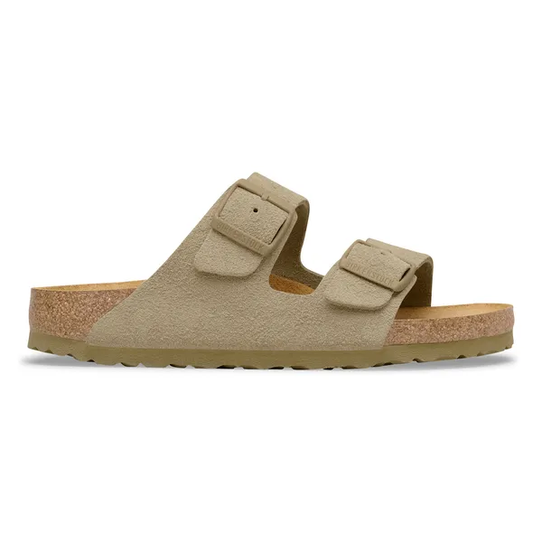 Birkenstock Arizona natikač semiš faded khaki regular 1031998
