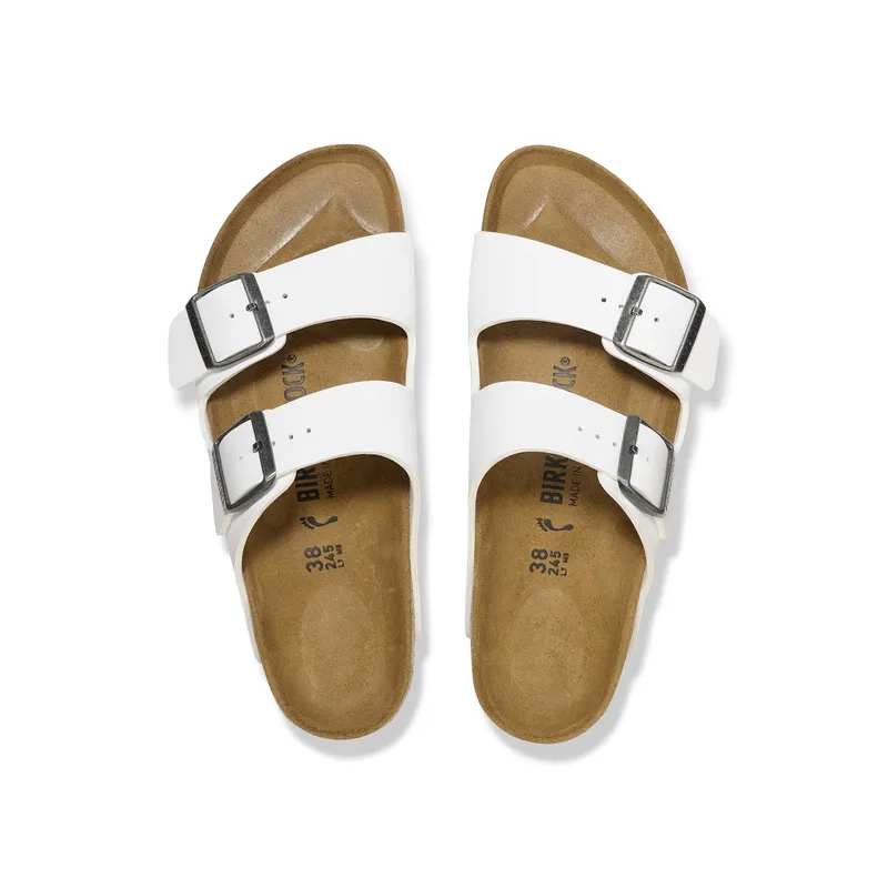 Birkenstock Arizona Birkoflor v beli barvi regular 552681