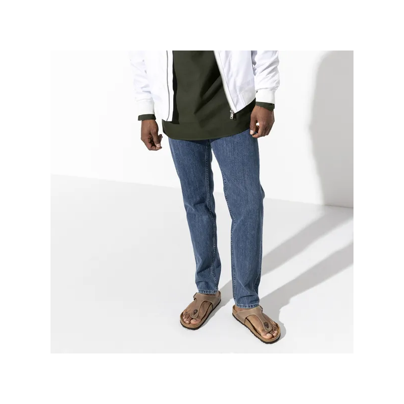 Birkenstock Gizeh unisex natikači oljeno usnje regular 943811