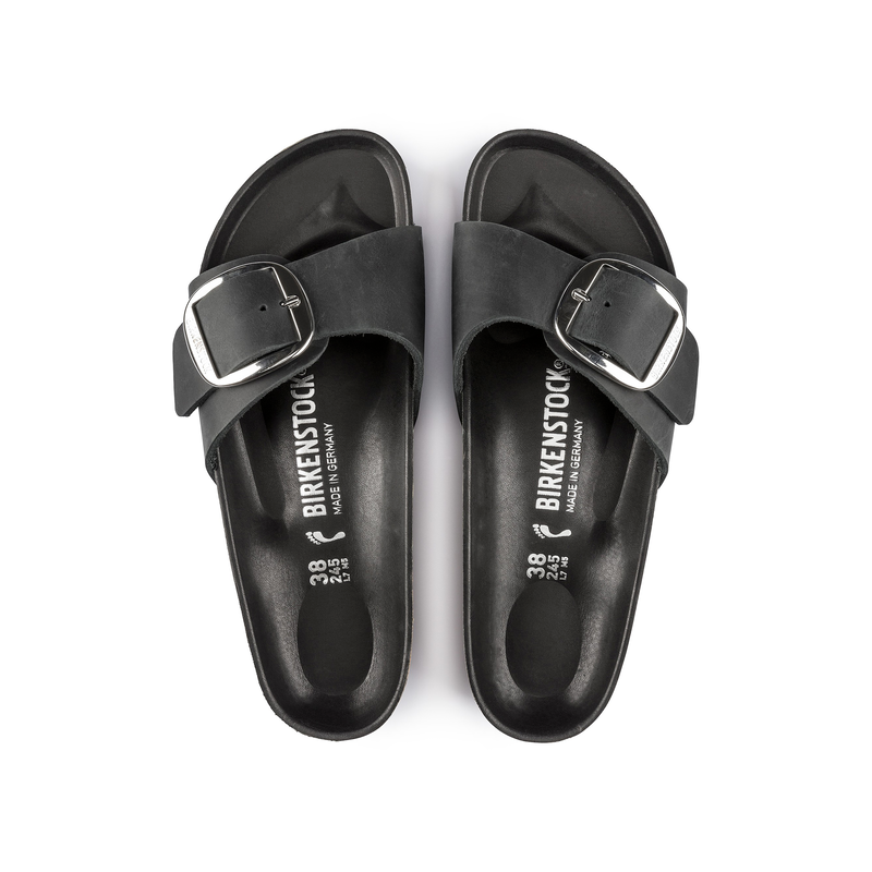  Birkenstock Madrid BB ozko kopito, oljeno usnje black 1006523