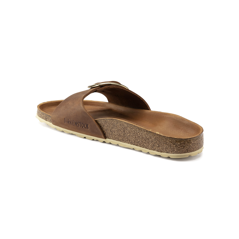 Birkenstock Madrid BB ozko kopito oljeno usnje cognac 1006525