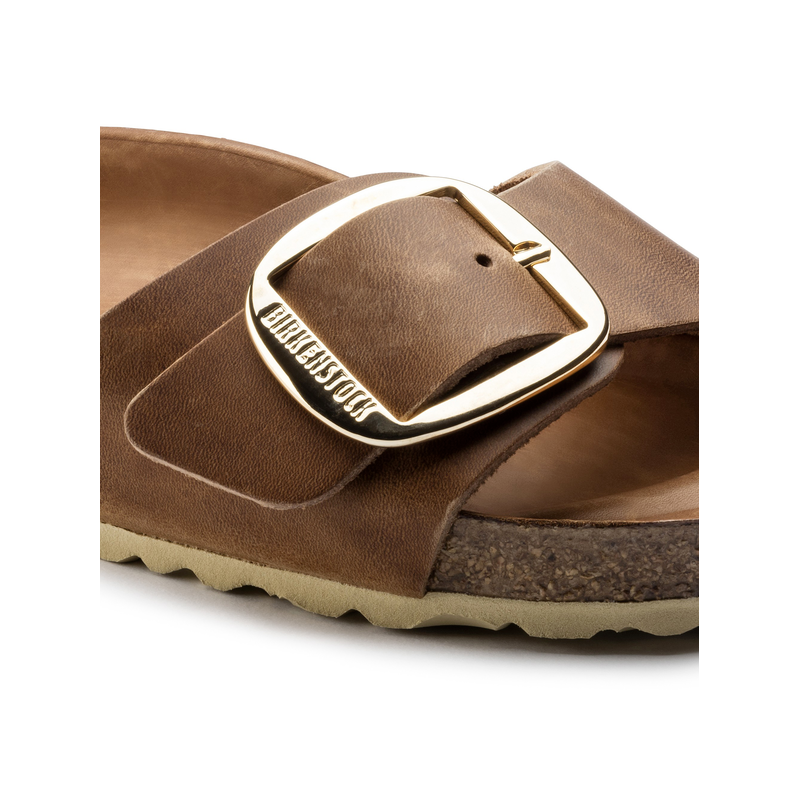 Birkenstock Madrid BB ozko kopito oljeno usnje cognac 1006525