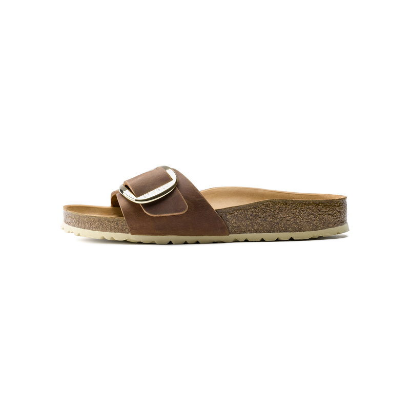 Birkenstock Madrid BB ozko kopito oljeno usnje cognac 1006525