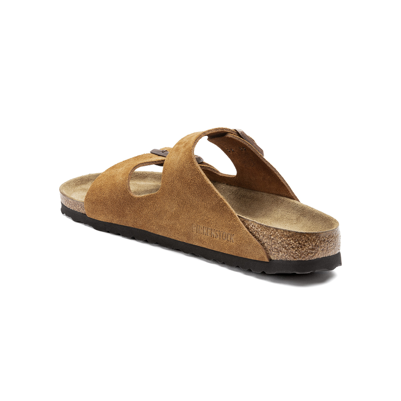 Birkenstock Arizona natikač semiš mink mehak vložek regular 1009526
