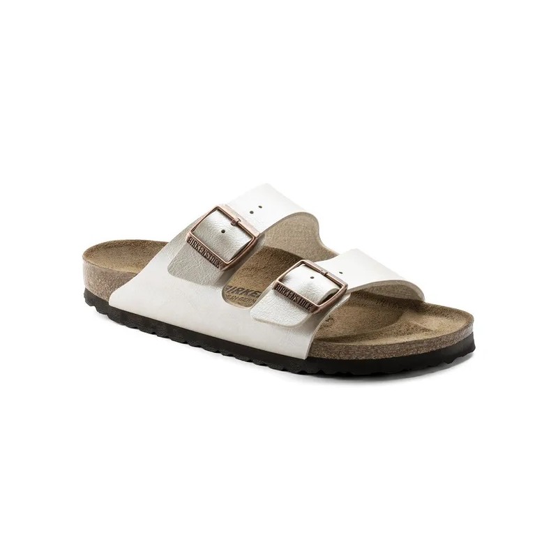 Birkenstock Arizona Graceful pearl white Regular Fit 1009920
