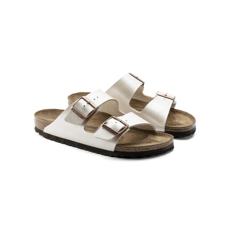 Birkenstock Arizona Graceful pearl white Regular Fit 1009920