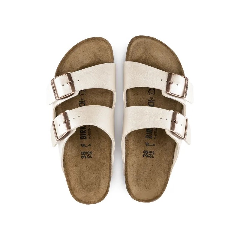Birkenstock Arizona Graceful pearl white Regular Fit 1009920