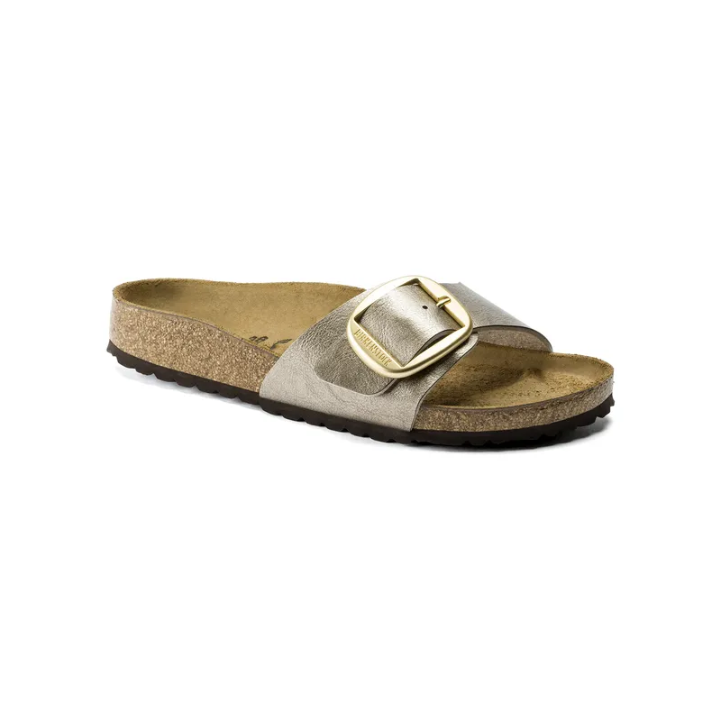 Birkenstock Madrid Birkoflor filc BB taupe barve ozko kopito 1016237
