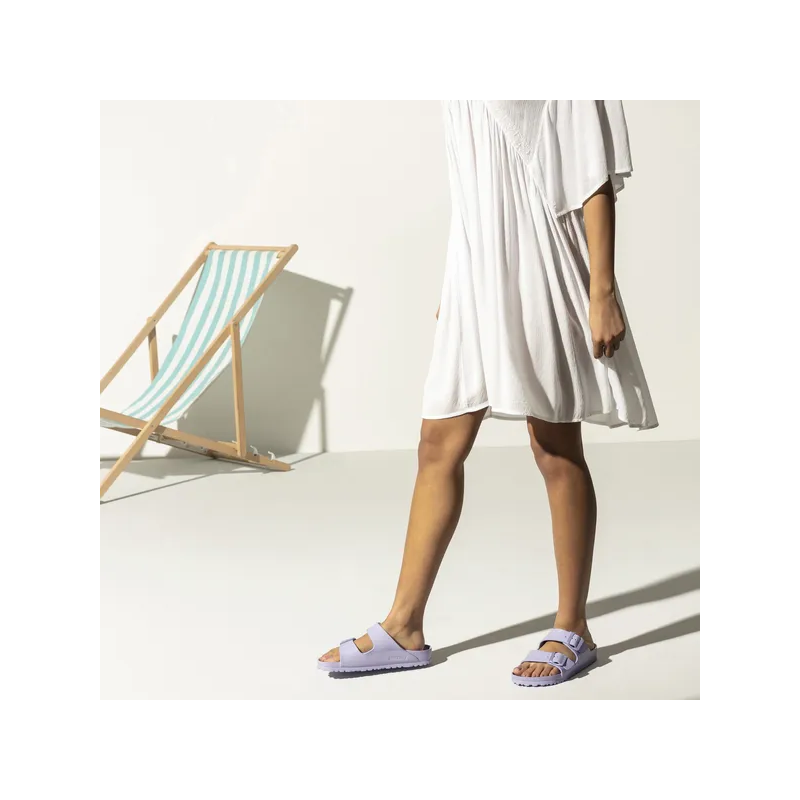 Birkenstock Arizona EVA ženski natikači purple fog ozko kopito 1017046