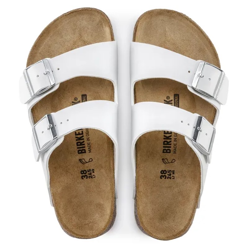 Birkenstock Arizona delovna obutev v beli barvi regular kopito 1018220