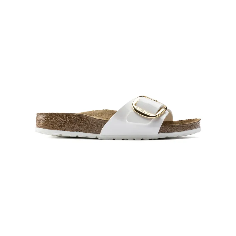 Birkenstock Madrid Birkoflor filc BB beli lakasti ozko kopito 1019814