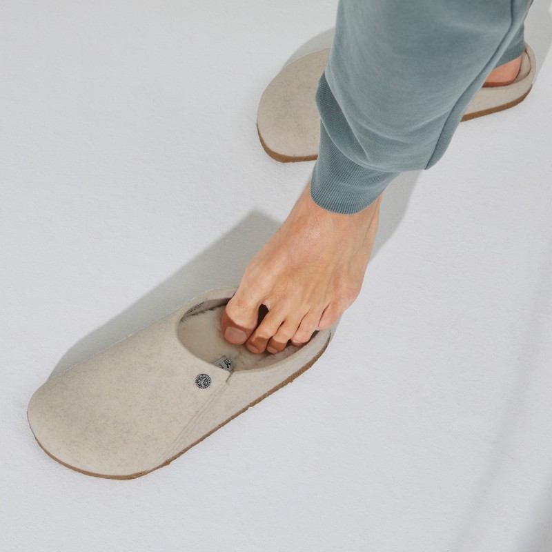 Birkenstock Zermatt Rivet bež podložen vložek 1023194 Ecru