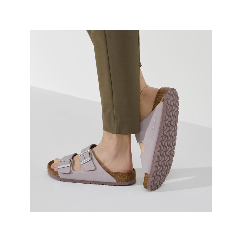 Birkenstock Arizona SFB Soft Nubuck Regular Fit Yomo Lilac