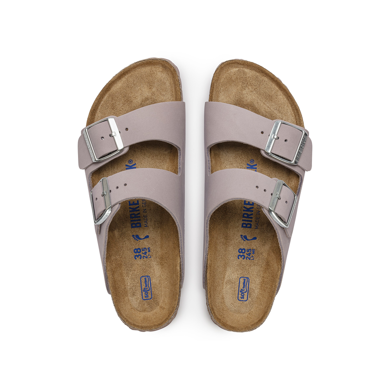 Birkenstock Arizona SFB Soft Nubuck Regular Fit Yomo Lilac