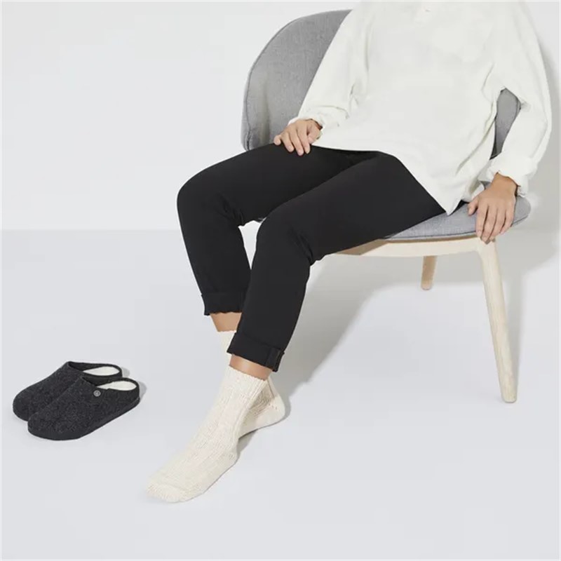 Birkenstock ženske nogavice v bež barvi 1023657