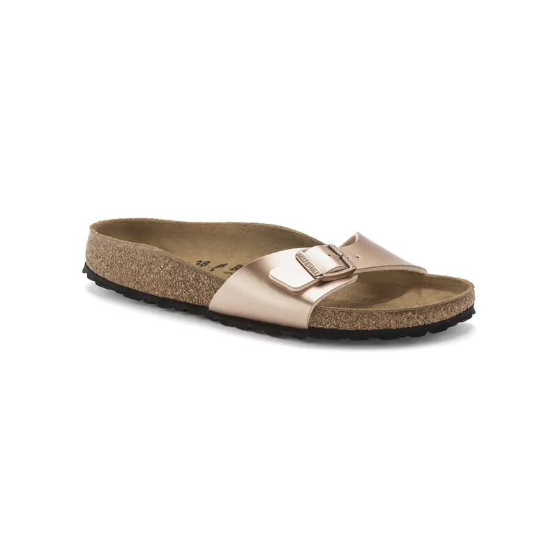 Birkenstock Madrid birkoflor filc bakrene barve ozko kopito 1023927