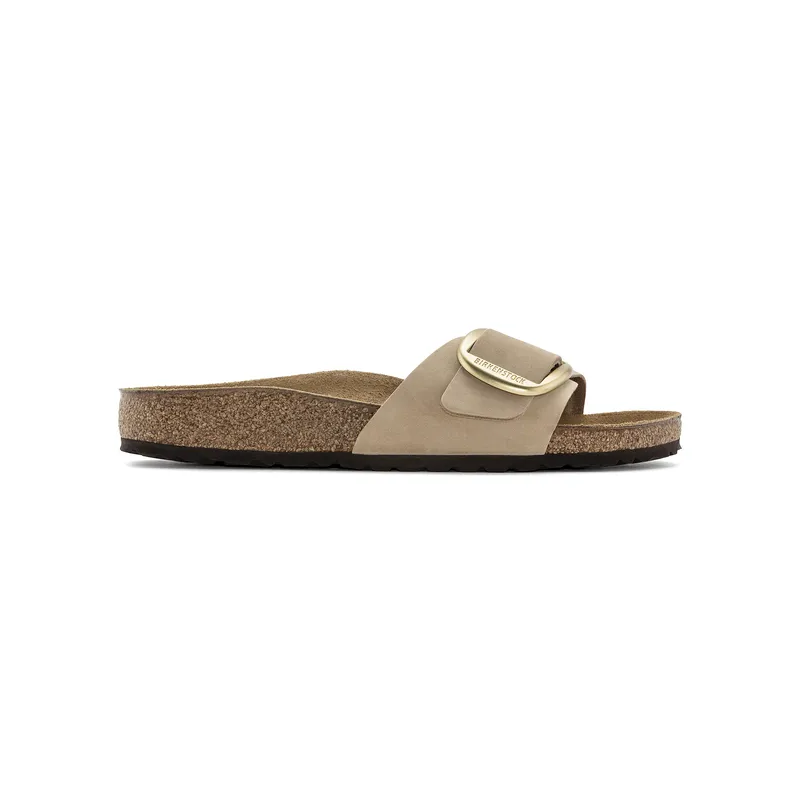 Birkenstock Madrid BB brušeno usnje bež barve ozko kopito 1024009