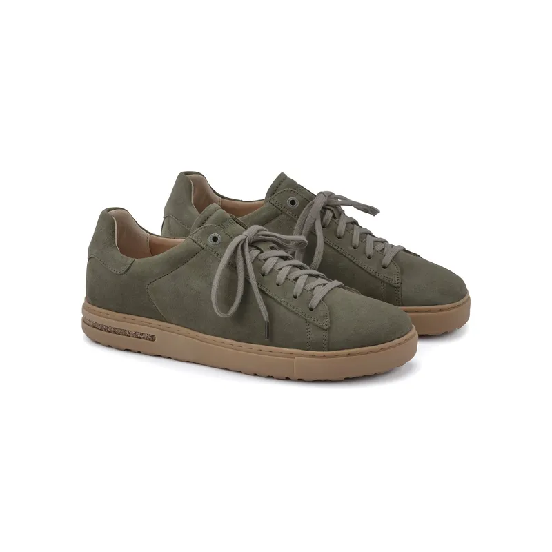 Birkenstock čevlji Bend Low semiš usnje Thyme 1024533