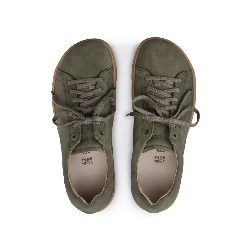 Birkenstock čevlji Bend Low semiš usnje Thyme 1024533