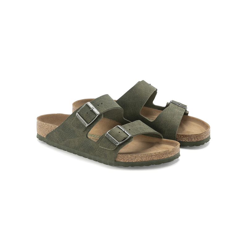 Birkenstock Arizona Vegan desert dust thyme moški natikač regular 1024550