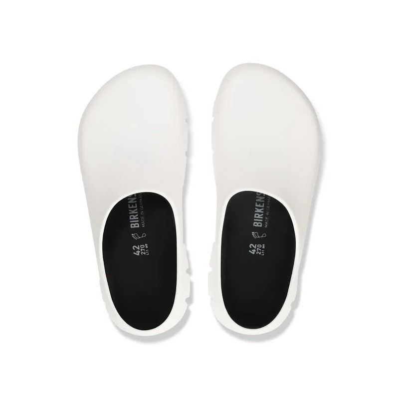 Birkenstock Super-Birk 2.0 profesionalni natikači v beli barvi 1025958