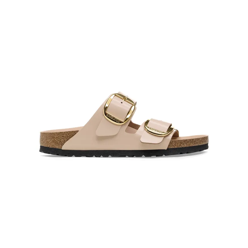 Birkenstock Arizona Big Buckle  high shine bež regular 1026478