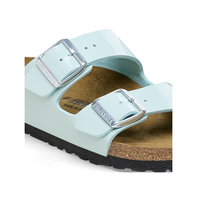 Birkenstock Arizona Birkoflor patent surf green regular 1026934