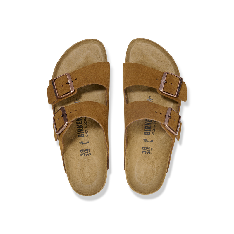 Birkenstock Arizona natikač semiš mink regular 1027082