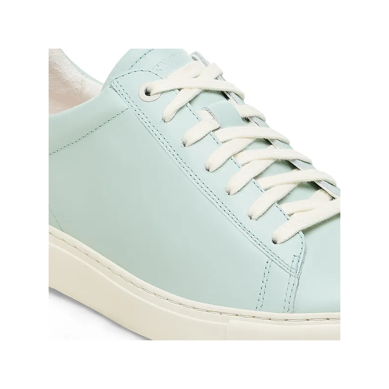 Birkenstock čevlji Bend Low gladko usnje Surf Green 1027292