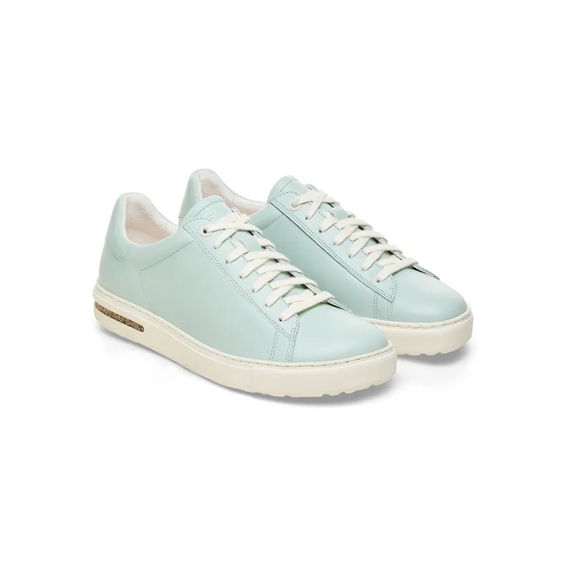 Birkenstock čevlji Bend Low gladko usnje Surf Green 1027292