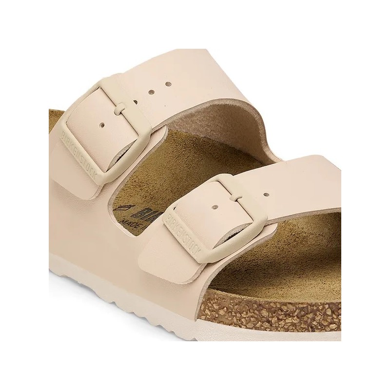 Birkenstock Arizona ženski natikač Birkoflor filc v novi bež barvi regular 1027721
