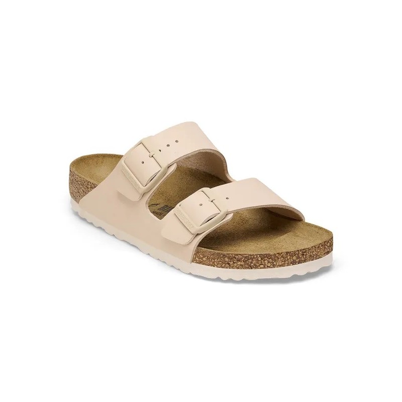 Birkenstock Arizona ženski natikač Birkoflor filc v novi bež barvi regular 1027721