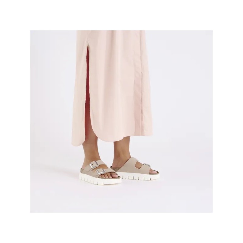 Birkenstock Papilio arizona v roza barvi ozko kopito 1029117