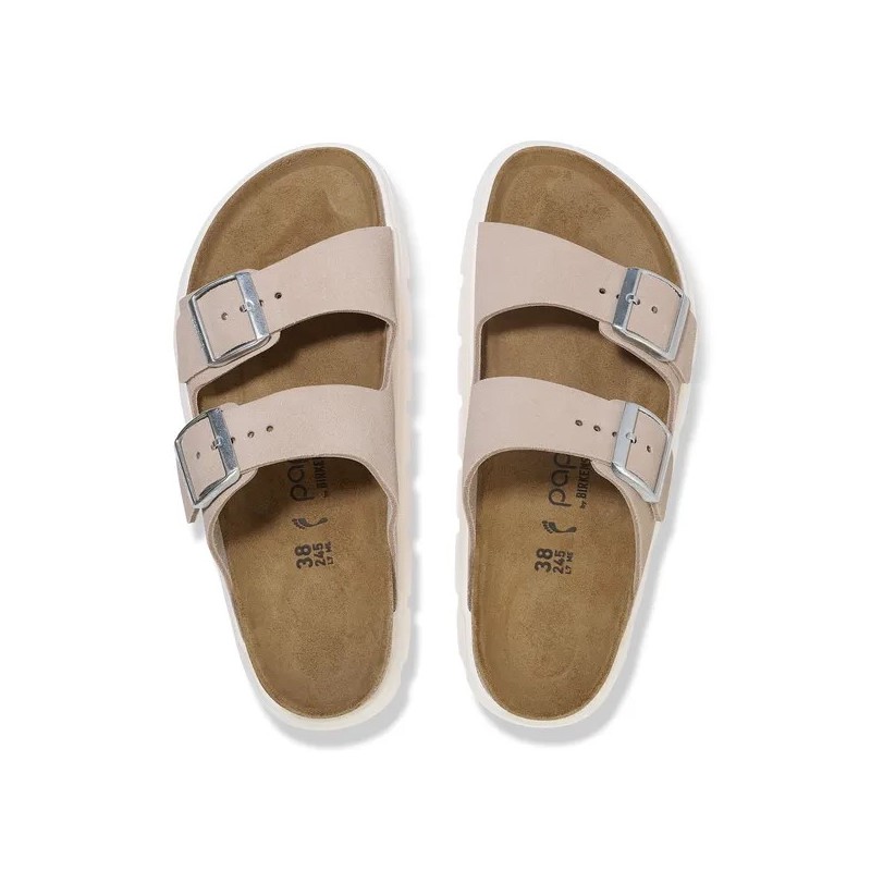 Birkenstock Papilio arizona v roza barvi ozko kopito 1029117