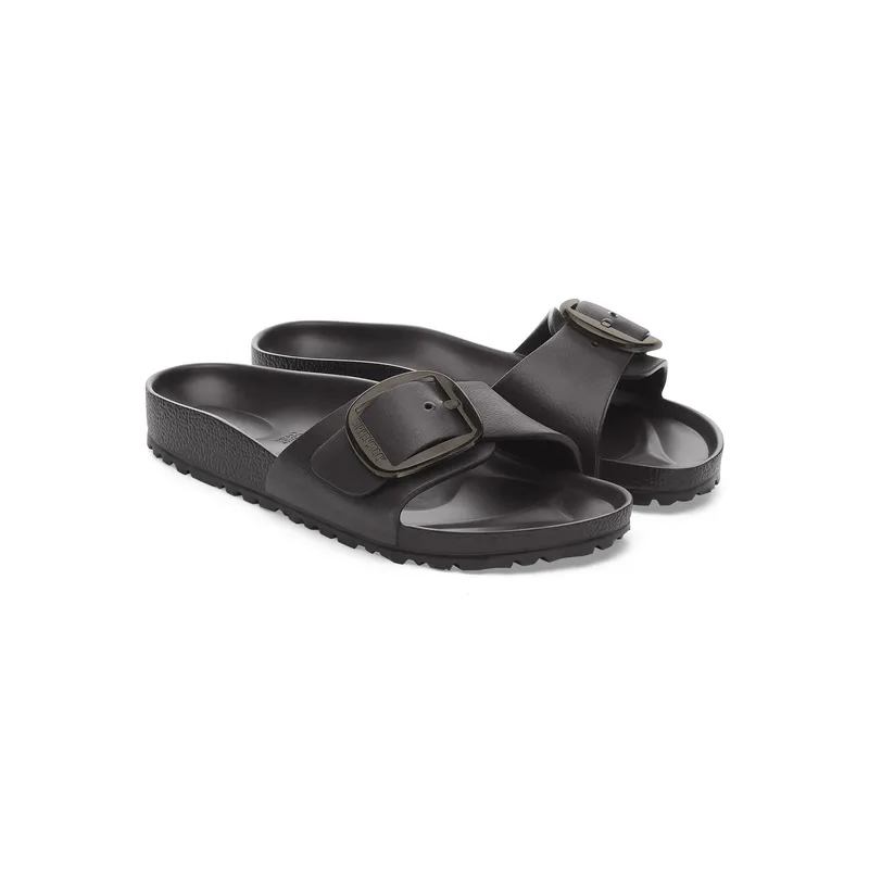 Birkenstock Madrid EVA BIG BUCKLE črni ozko kopito 1029635