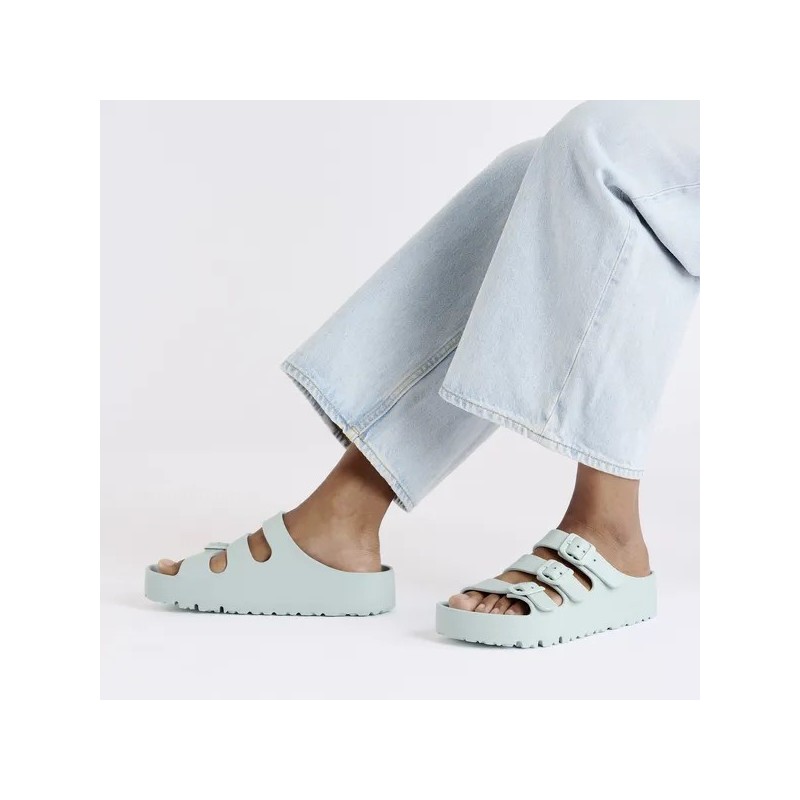 Birkenstock Papilio Florida EVA ozko kopito v svetlo zeleni barvi 1029736