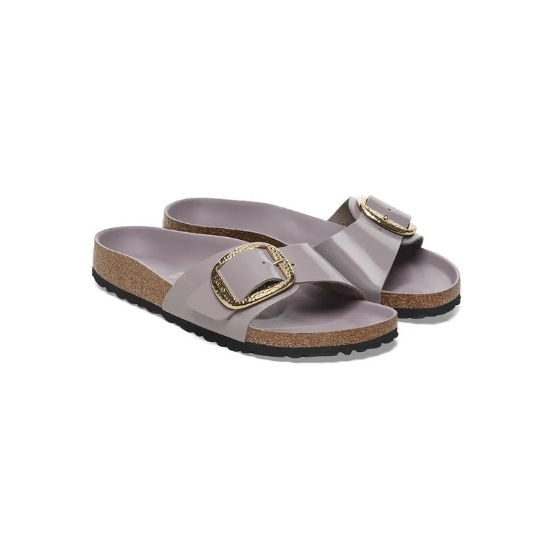  Birkenstock Madrid z veliko zaponko faded purple ozko kopito 1029843