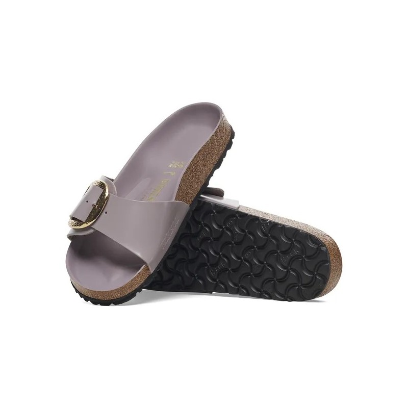  Birkenstock Madrid z veliko zaponko faded purple ozko kopito 1029843