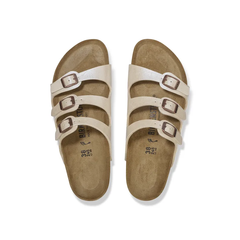 Birkenstock Florida Graceful pearl white Regular 1029777