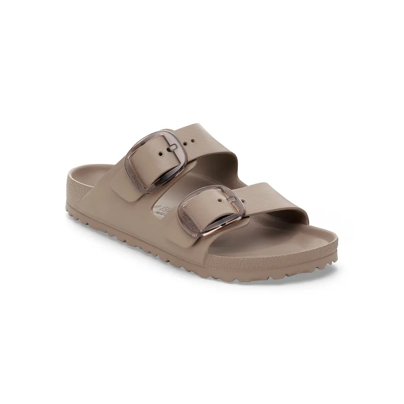 Birkenstock Arizona EVA big buckle ženski natikači Gray Taupe ozko kopito 1030389