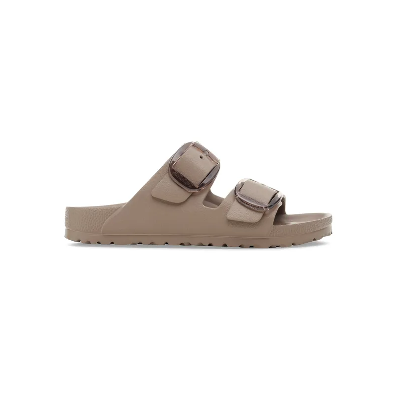 Birkenstock Arizona EVA big buckle ženski natikači Gray Taupe ozko kopito 1030389