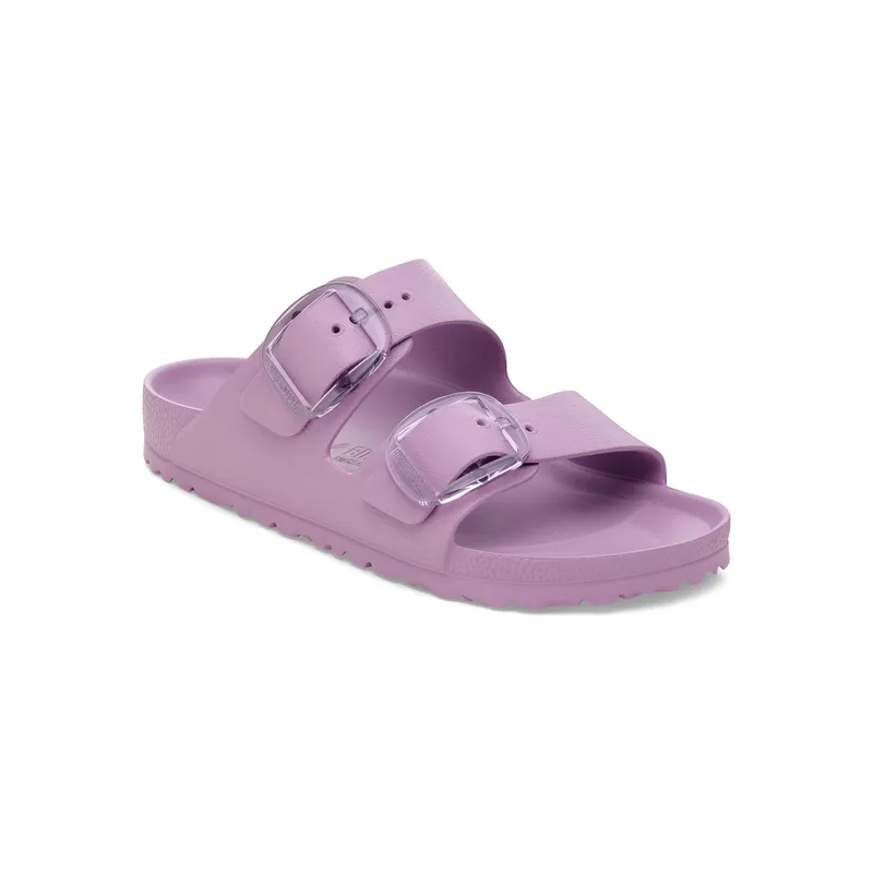 Birkenstock Arizona EVA big buckle ženski natikači Mauve ozko kopito 1030412