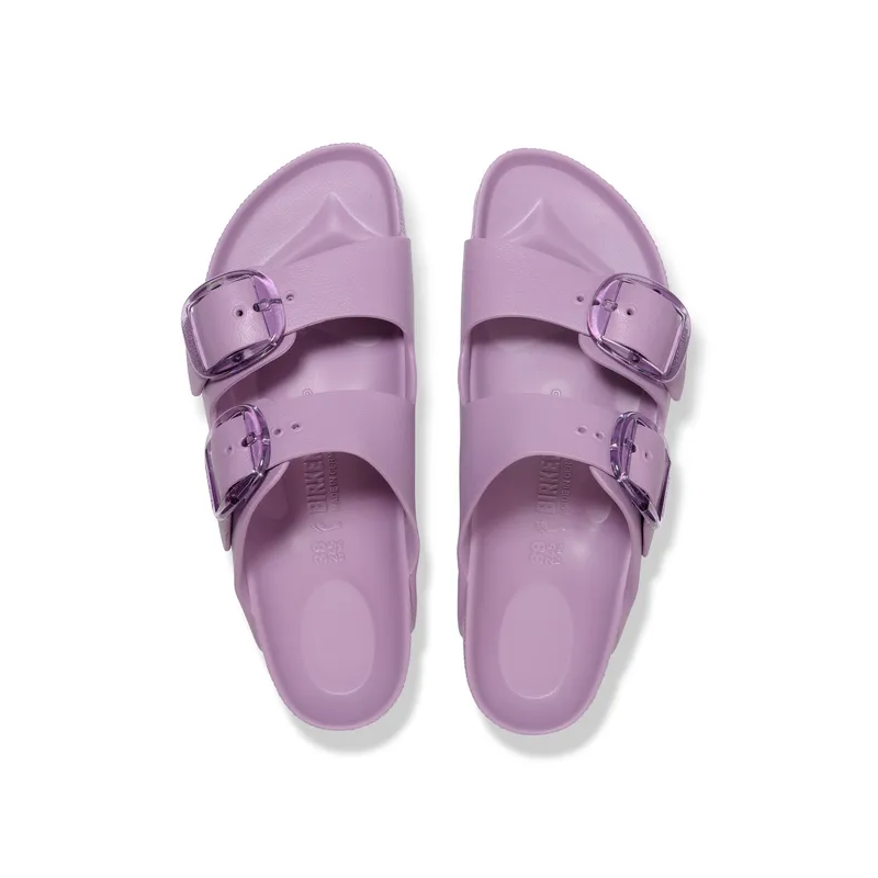 Birkenstock Arizona EVA big buckle ženski natikači Mauve ozko kopito 1030412