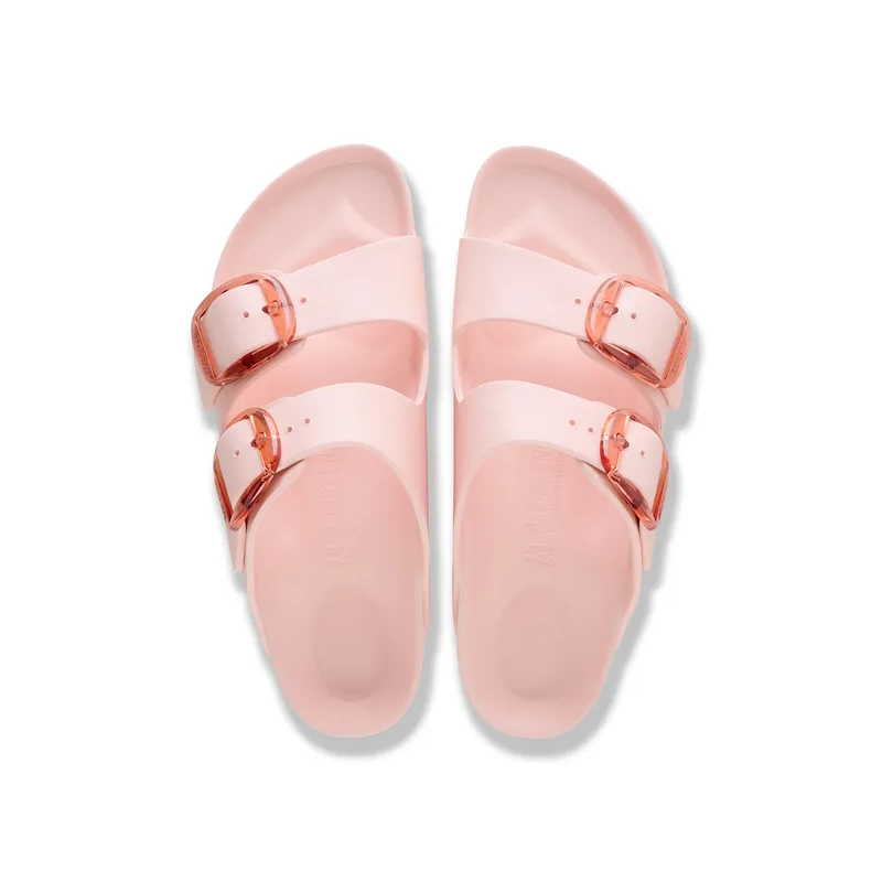 Birkenstock Arizona EVA big buckle ženski natikači svetlo roza ozko kopito 1031283