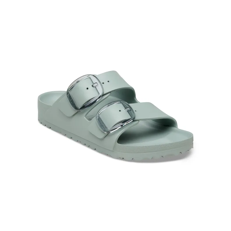 Birkenstock Arizona EVA big buckle ženski natikači pure sage ozko kopito 103301