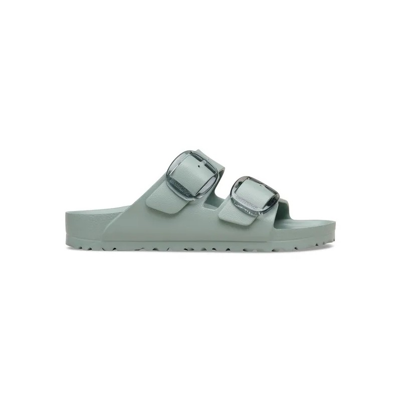 Birkenstock Arizona EVA big buckle ženski natikači pure sage ozko kopito 103301