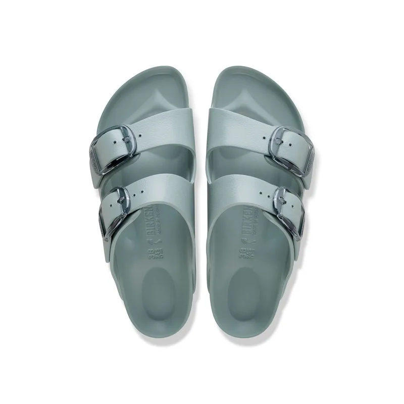 Birkenstock Arizona EVA big buckle ženski natikači pure sage ozko kopito 103301